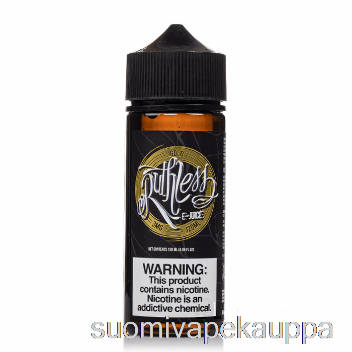 Vape Netistä Kulta - Häikäilemätön Höyry - 120ml 6mg